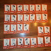 18 Fussball Sammelbilder & 9 / Maroccaine Filter RARITÄT!!!