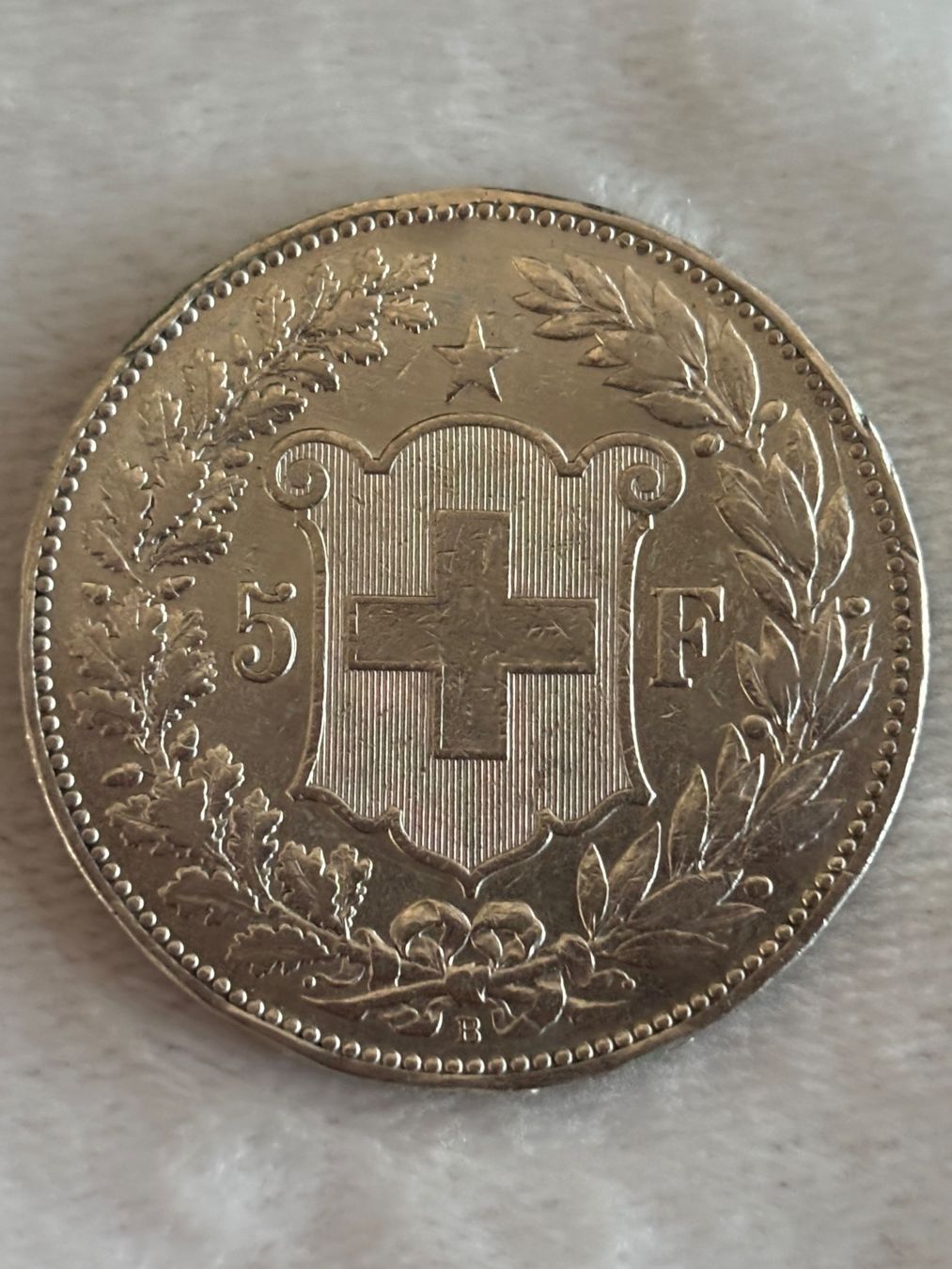 Tutti le monete: 5Fr. 1890 mit schönem Silberglanz – Usato da Niederlenz venduto da Angi_e 1