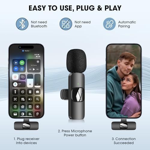 Microfoni: Kabelloses Lavalier Mikrofon Handy iPhone Computer Wireless – Nuovo e nell'imballaggio originale da Hundwil venduto da pak_7zvn 6