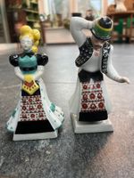 Herend Porzellanfiguren Trachtenpaar, Bauernhochzeit, Ungarn