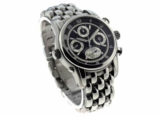 Maurice Lacroix Orologi: Maurice Lacroix Masterpiece Globe GMT Chrono Automatic Swiss – Usato da Sion venduto da Hobby-mania
