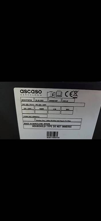 Ascaso Macchine per caffè & Macchine per espresso: Ascaso Steel Pid Uno – Usato da Schüpfen venduto da Oblivion2013 1