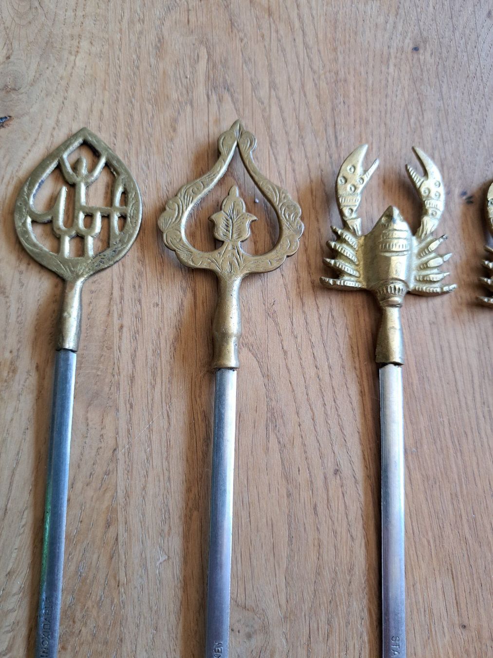 Set di posate: 9 Grillspiesse mit diversen Motiven – Usato da Pratteln venduto da mab_f2fz 7