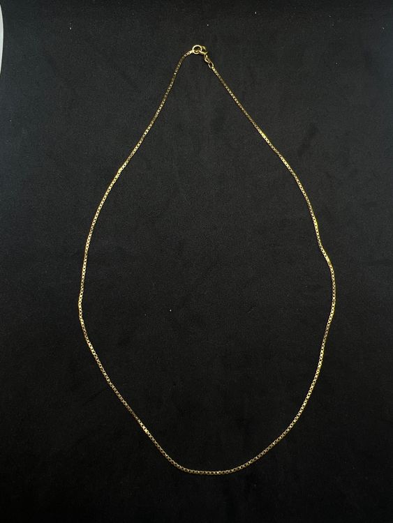 DJADEE Venezianerkette Gold & Silber - Edelstahl Kette 18K Vergoldet Wasserfest