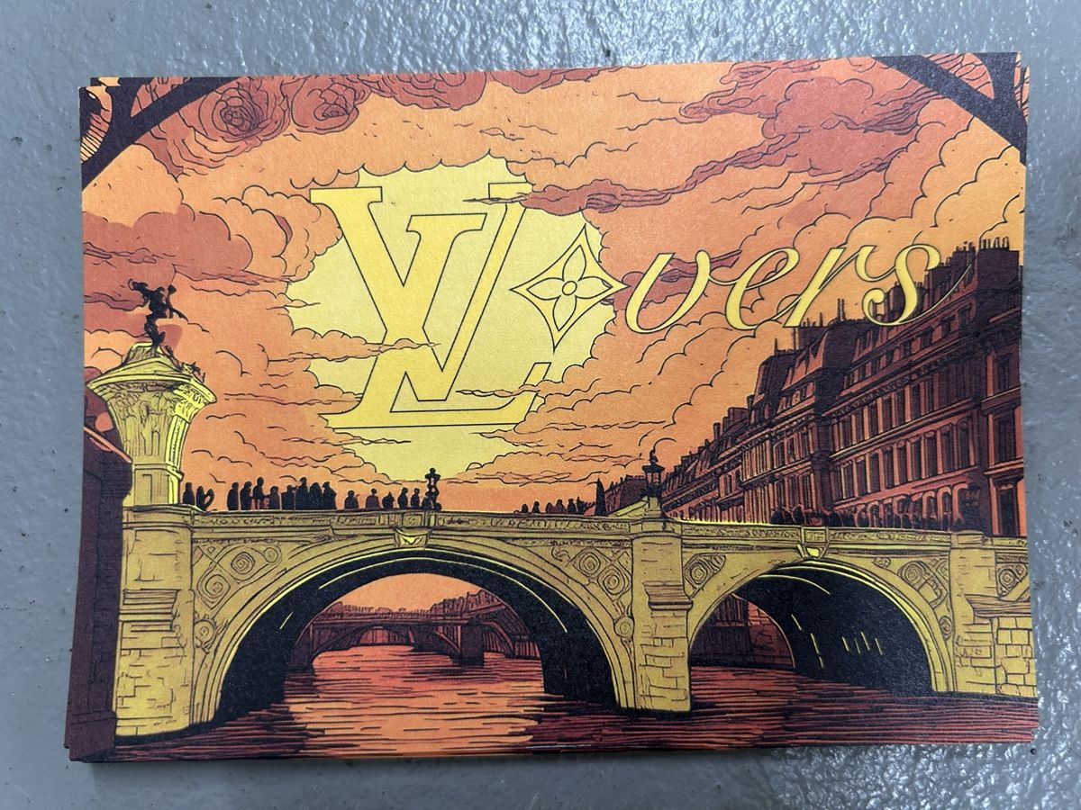 Louis Vuitton Penna & Evidenziatori: Louis Vuitton Lovers Schreib Set Stift und Postkarten – Nuovo (secondo la descrizione) da Oetwil am See venduto da ani_7x9l 6