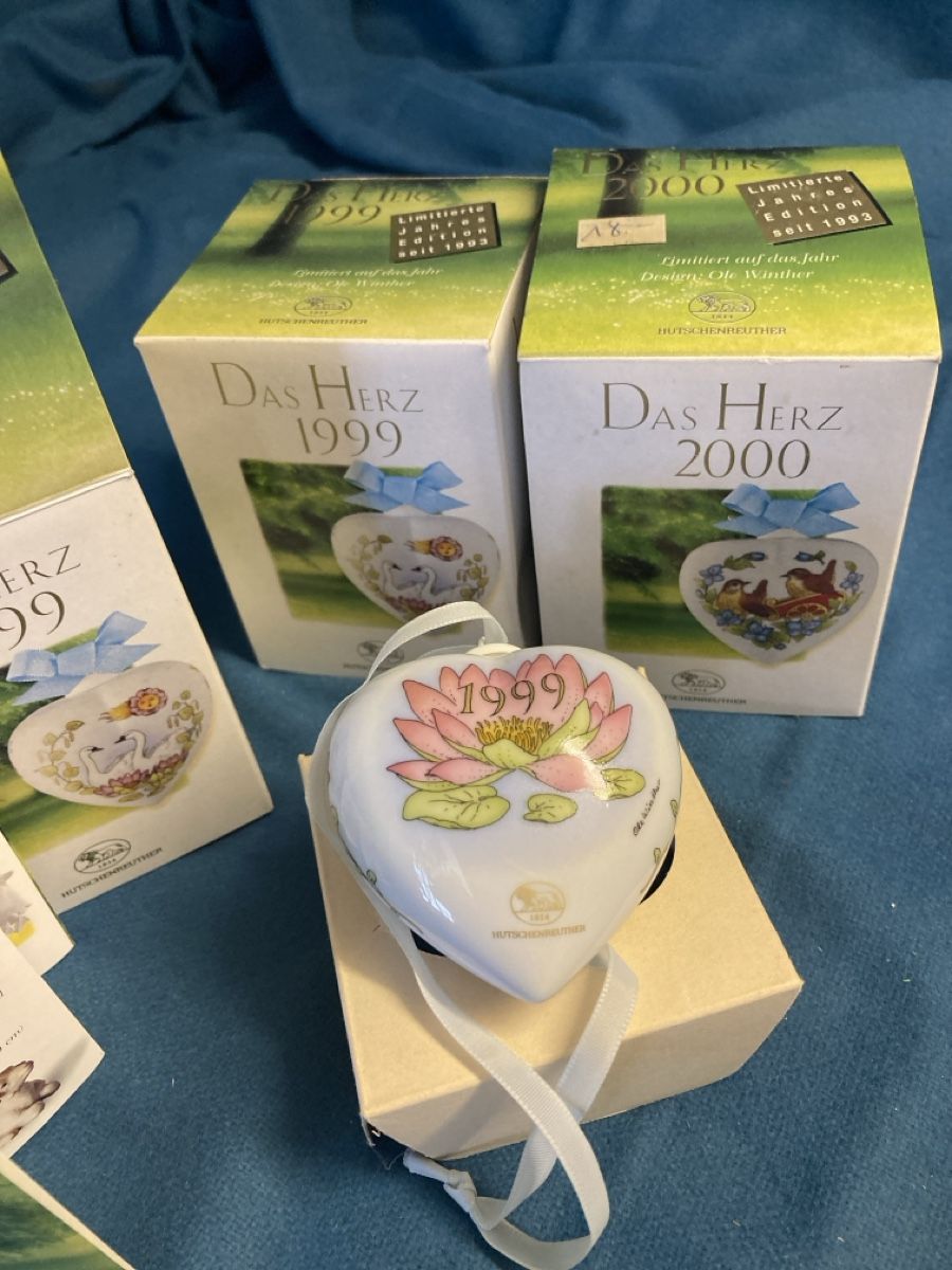 Hutschenreuther Tutte le decorazioni: Herz – Nuovo e nell'imballaggio originale da Schwanden GL venduto da bait04 1