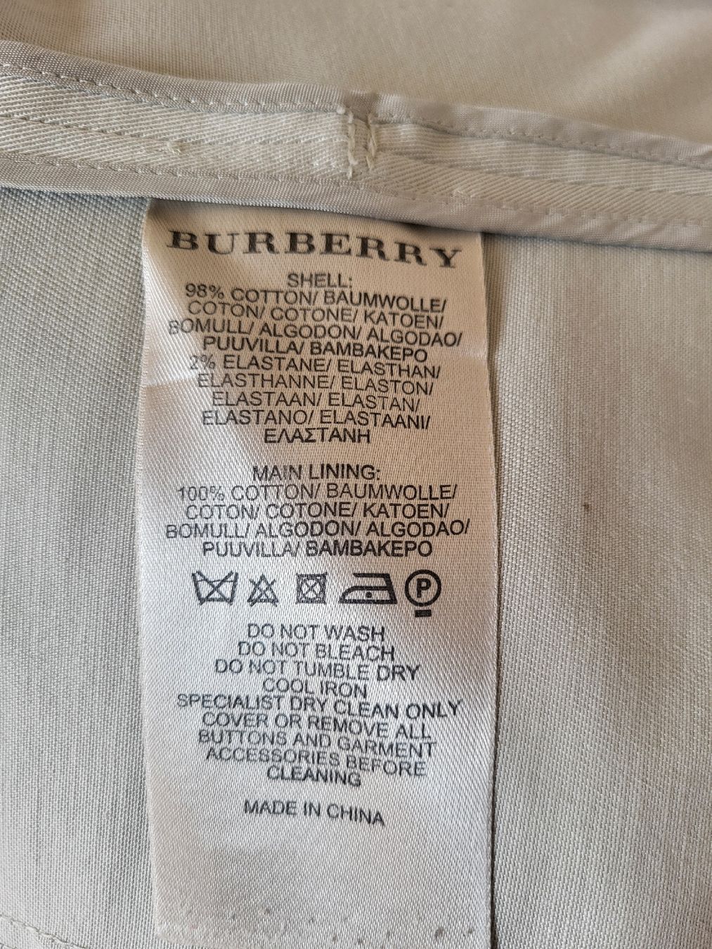 Burberry Giacche: Burberry Brit, Trench Jacke, Grösse 38 – Usato da Zürich venduto da Morianz 7