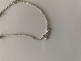 Filigrane Silber-Damenarmband love