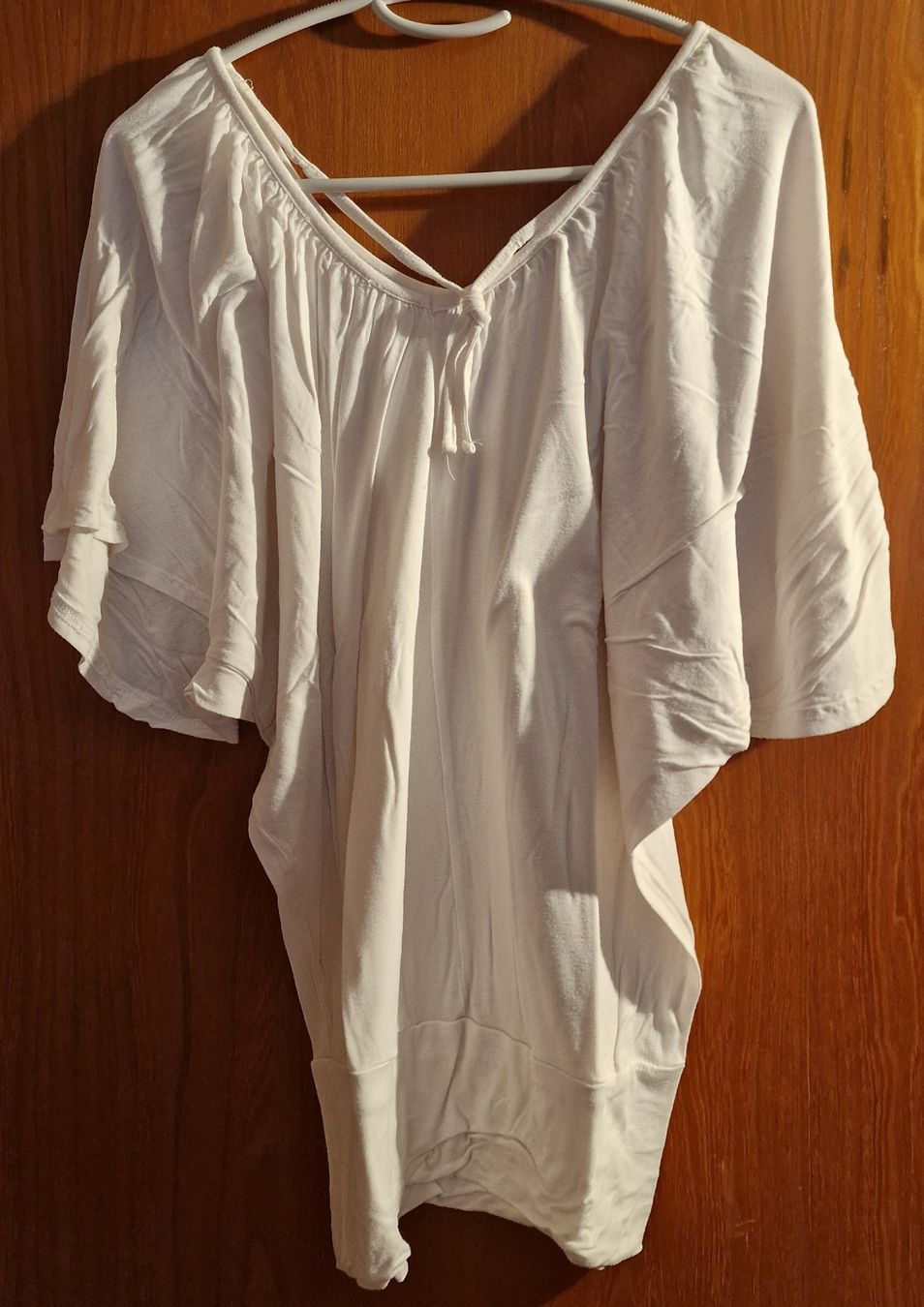 Tuniken: Sommer Tunika Bluse, Weiss, Grösse XL – Gebraucht aus Haslen GL von ricarono