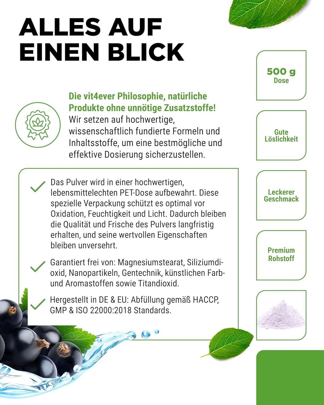 Cibi & Specialità: Collagen Plus Pulver 500 g mit MSM & Hyaluronsäure – Nuovo e nell'imballaggio originale da Suhr venduto da SchnapperCH 3