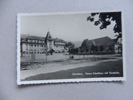 Karte Grenchen SO Schule Turnhalle 1940