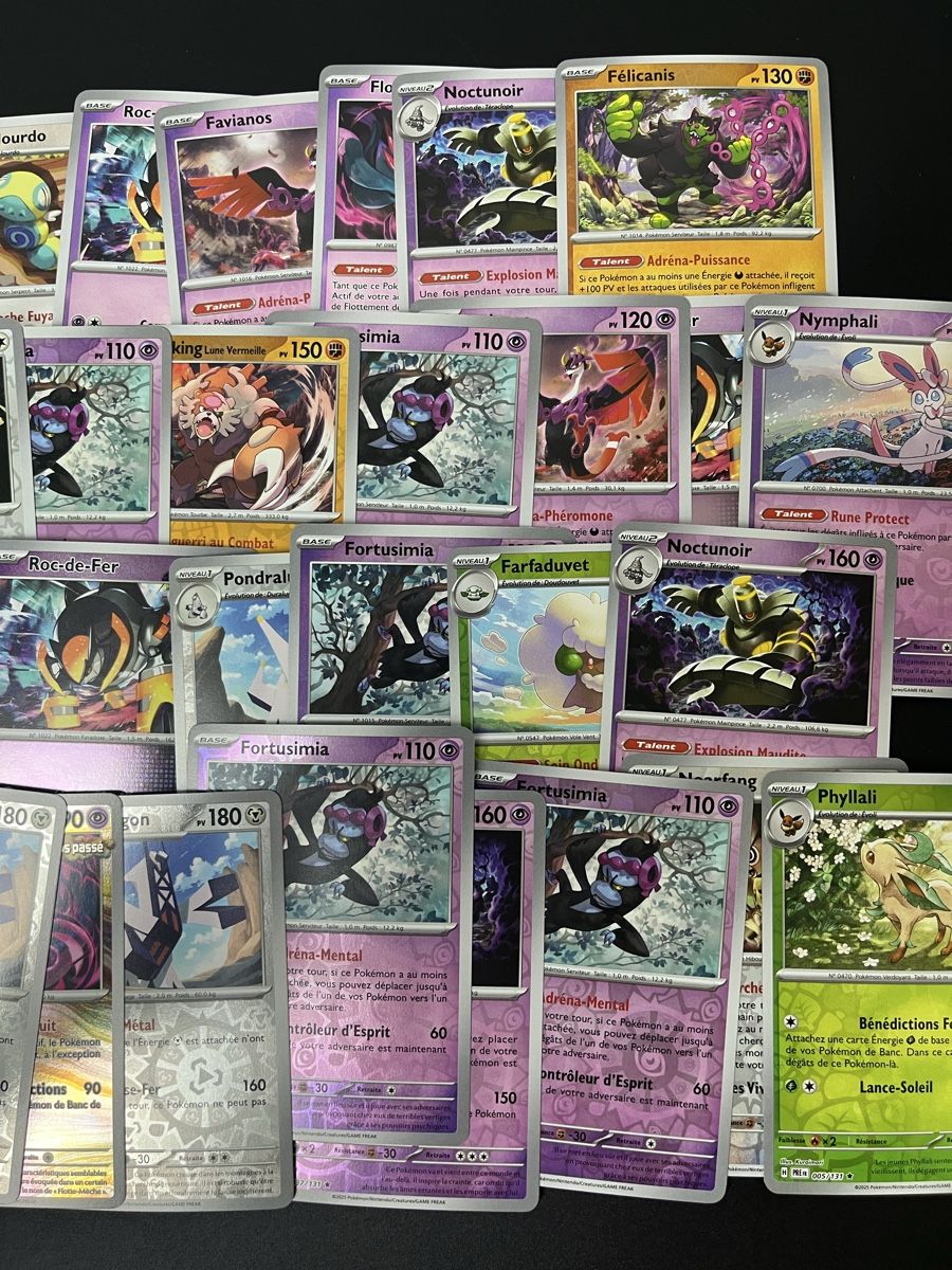 Pokémon Cartes à collectionner: 36 carte Pokémon Rare Reverse EV Évolution Prismatique FR – Neuf (Voir description) à Les Avanchets par lunedeneige.shop 3