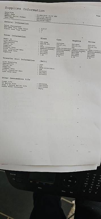 Stampanti: Samsung CLX 4195N – Usato da Seengen venduto da Mic6 3