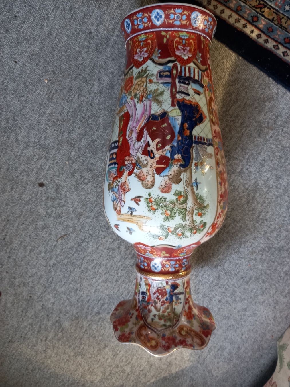 Vasi & Recipienti: Antik Handgemalt Chinese Vase – Usato da Bern venduto da Imamrashed 5