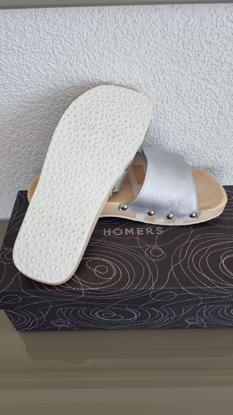 Scarpe da donna: Sandale Homer's 37 silber – Nuovo e nell'imballaggio originale da Untereggen venduto da cla_kb2w 3
