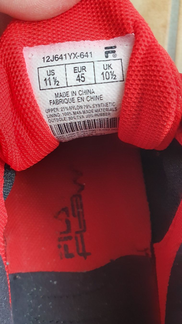 Fila Scarpe da uomo: Fila Ferrari taille 45 – Usato da Erde venduto da zakleblanc 5