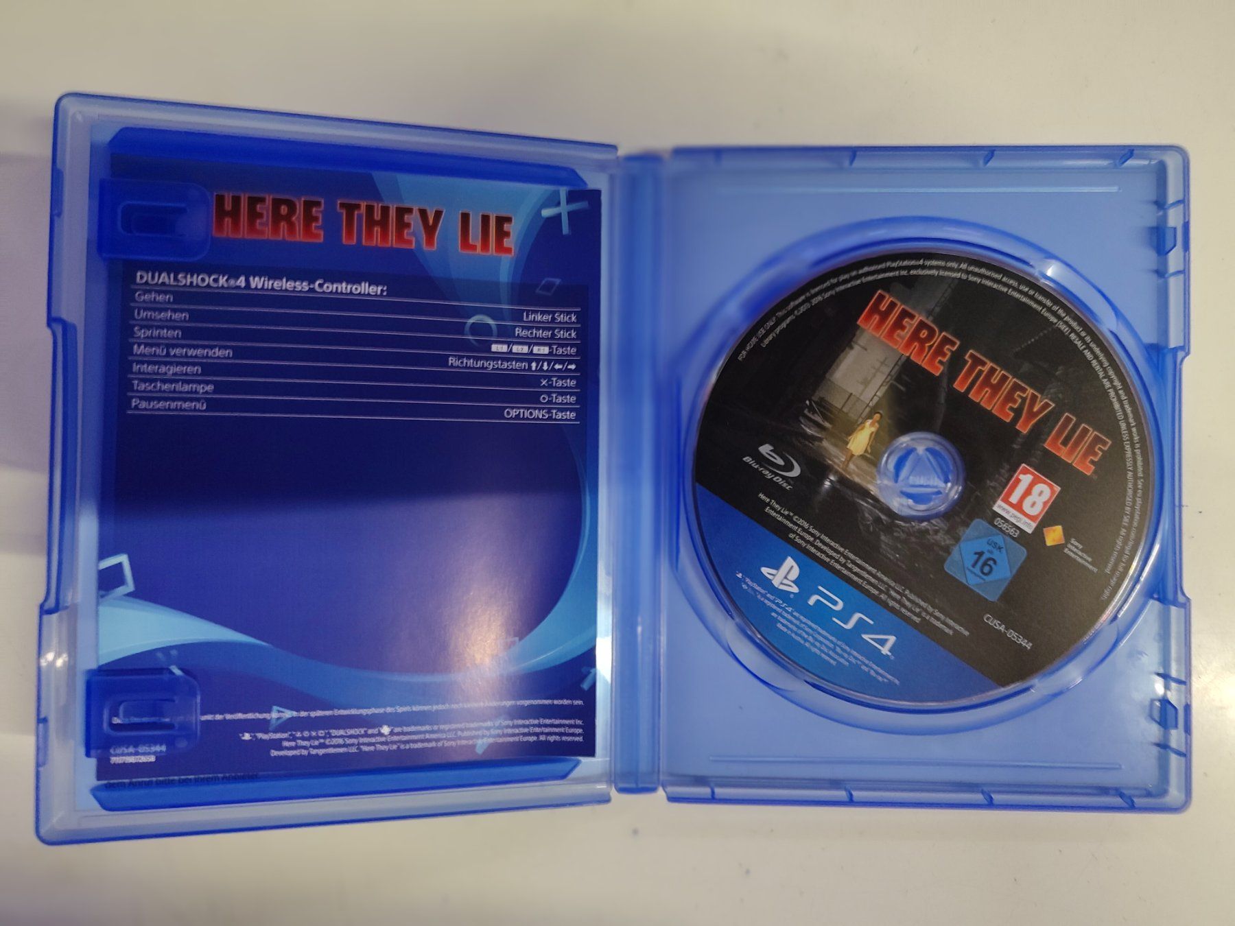 Sony Spiele: Jeu PS4 - Here They Lie – Gebraucht aus Saxon von dan_drn5 2