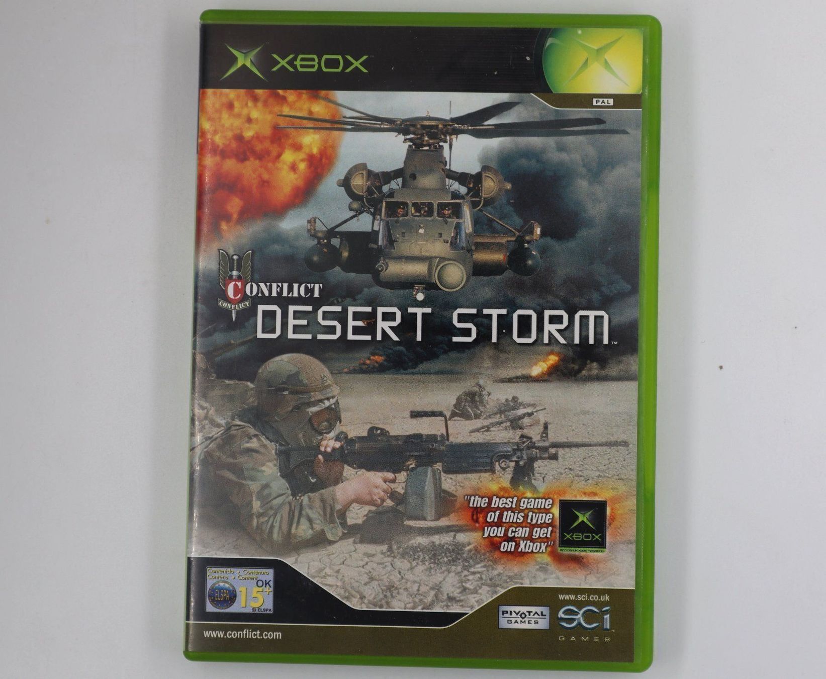 Microsoft Giochi: Conflict Desert Storm Original XBox Pal Englisch – Usato da Baden venduto da TellsKuchenhaus