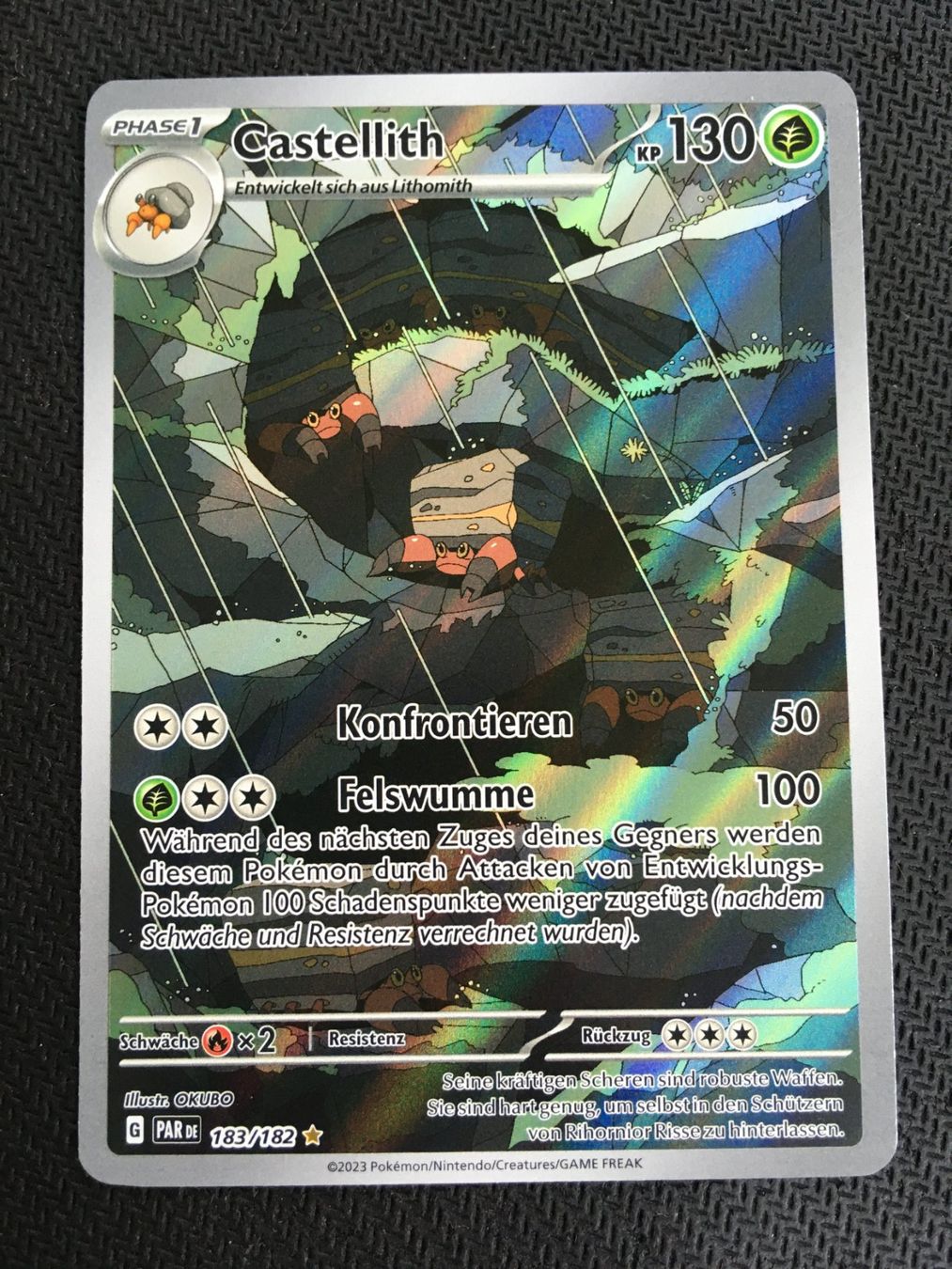 Pokémon Carte collezionabili: Castellith - PAR 183 - Pokemon - Paradox Rift - DE – Nuovo (secondo la descrizione) da St.Gallen venduto da Punktchen01