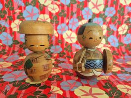 Japanische Kokeshi, Vintage Sammlerstücke🎎🎎