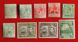 COMMONWEALTH GROSSBRITANNIEN GRENADA 1895 - 1938*