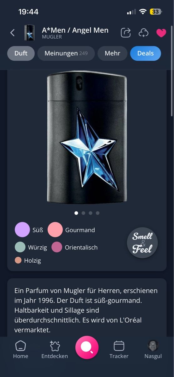 Mugler Parfums & Eau de Toilette: Mugler A Men Eau de Toilette 50ml Refillable – Neuf (Voir description) à Bertschikon Gossau par Weezysarchive 5