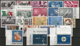 ITALIEN 1965 JAHRGANG LUXUS MNH/**
