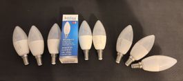 Luminea Smarte Glühbirnen 9 Stück
