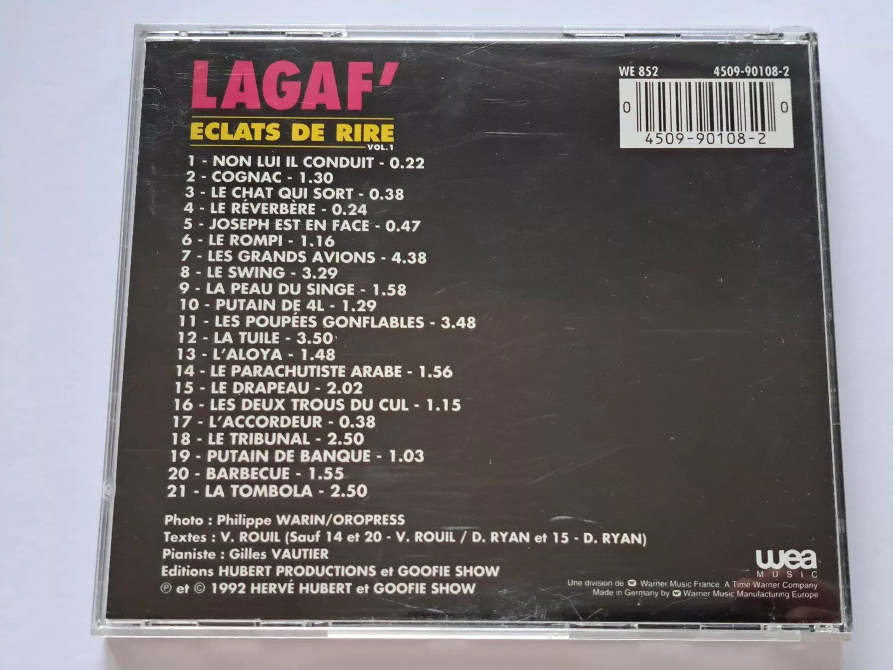 CD: Cd Lagaf - Eclats de rire – Usato da Pully venduto da bro_n52j 1