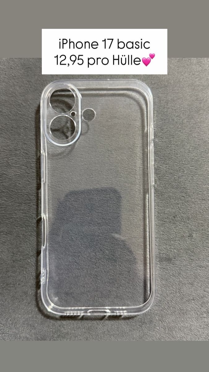 Cover & Protezioni schermo: iPhone 17 Basic Hülle🌸 – Nuovo e nell'imballaggio originale da Wettingen venduto da Joelds98