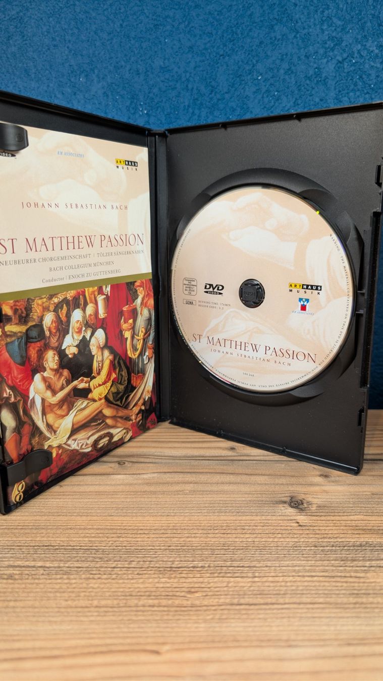Tous les DVDs: J.S. Bach St. Matthew Passion DVD – D'occasion à Flumenthal par Neondrian 2