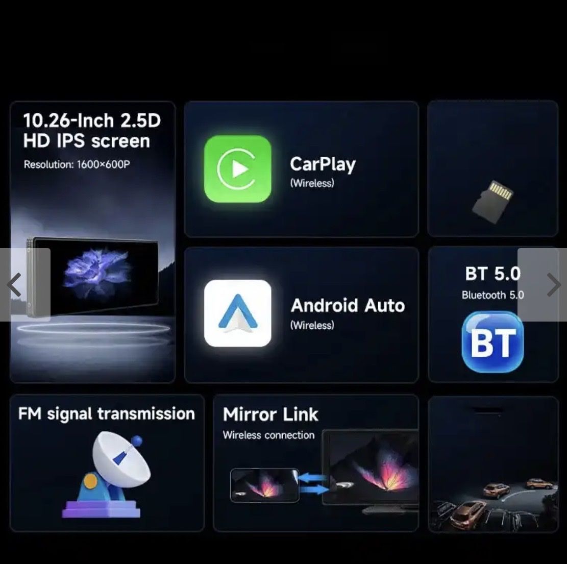 Multimediaplayer & Streamer: Auto Multimedia Player mit Apple Carplay und Android Auto – Neu (gemäss Beschreibung) aus Aarau von pinken 2