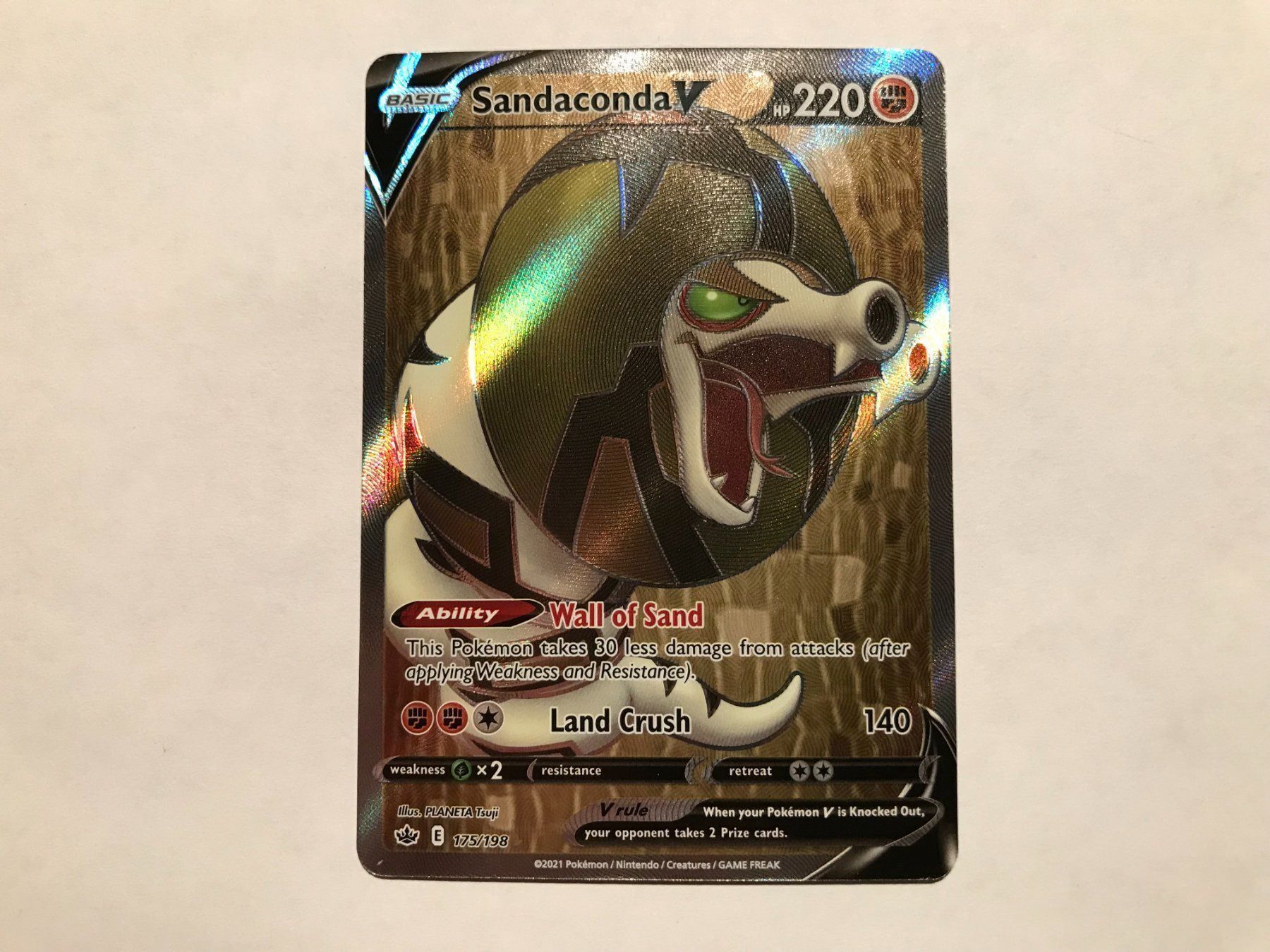 Pokémon Carte collezionabili: Sandaconda VFullArt EN – Nuovo (secondo la descrizione) da Hagendorn venduto da Pokecollectorch 1