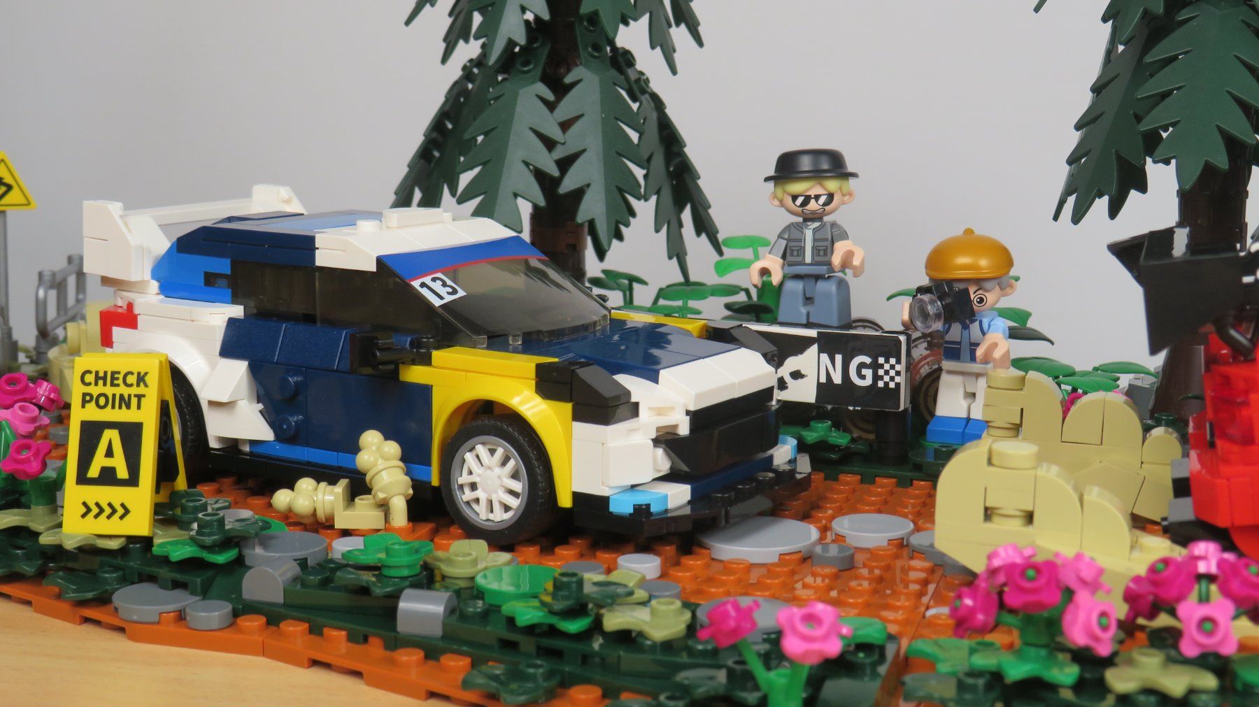Kit di costruzioni: IAMBRICKS- 3 Sets- Rallye-Szenario - Klemmbausteinsets – Nuovo (secondo la descrizione) da Arboldswil venduto da Lubber 3