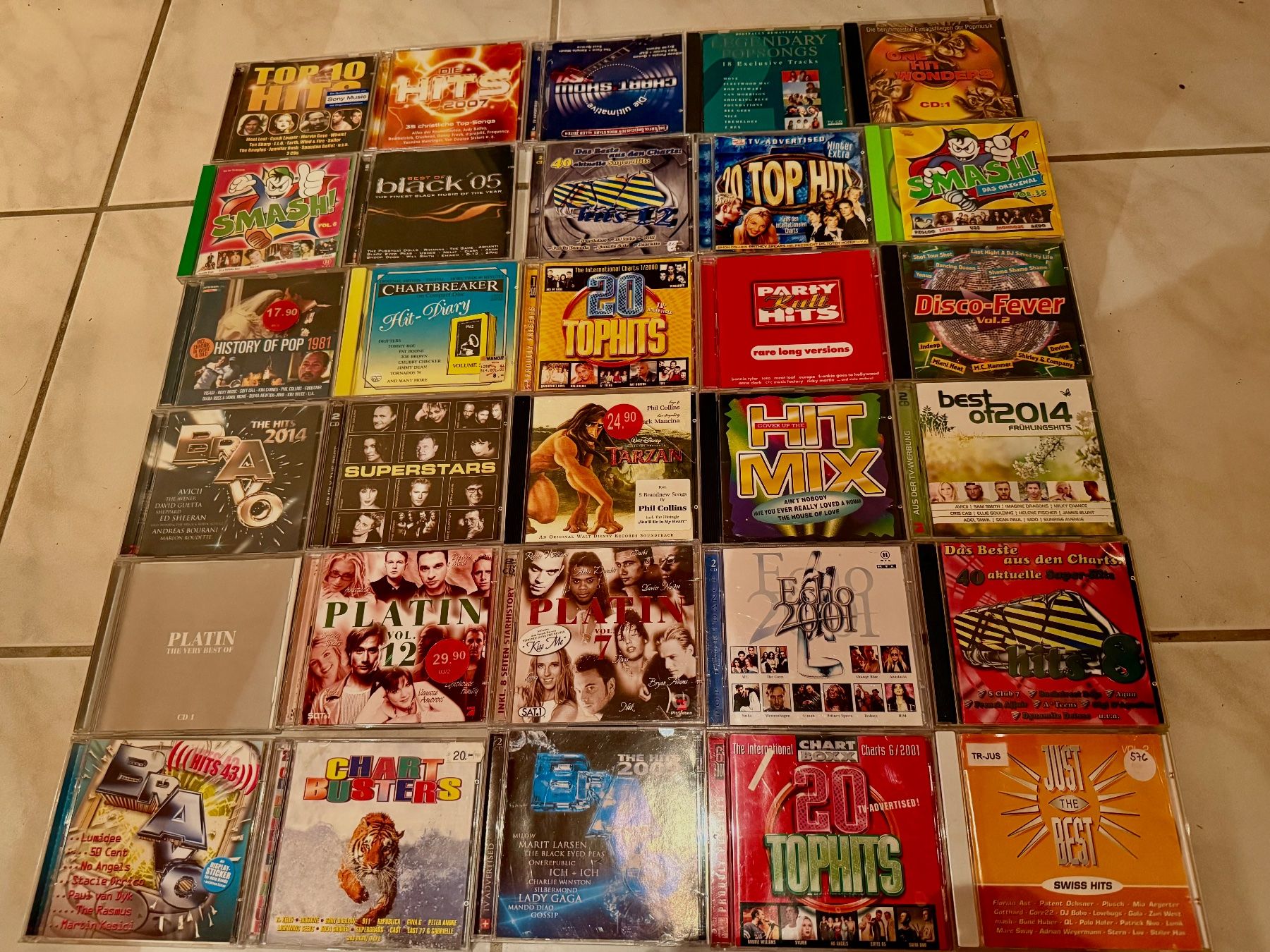 CD: 30 Stück Pop CD Sammlung – Usato da Zofingen venduto da rai_x9b8