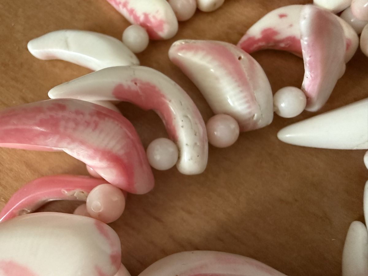 Catenine: Vintage-Halskette: Echte Muschel – Usato da Lamone venduto da LaCantinaMagica 5