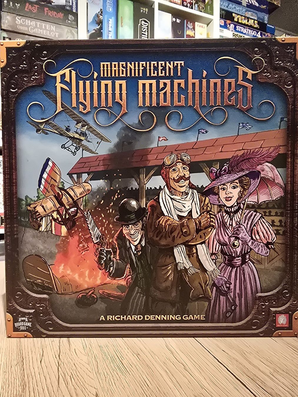 Giochi: Brettspiel Magnificent Flying Machines – Usato da Utzenstorf venduto da Ram-Kin