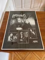 Alu Bilderrahmen (71x51) AETERNUS Metal-Band Poster. Ablaze