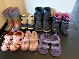 Kinder Schuhe Set diverse Marken Grösse 26 gebraucht