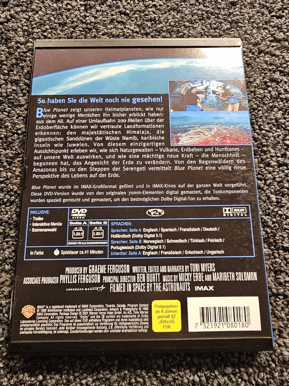 Tutti i DVDs: IMAX Blue Planet DVD(20783) – Usato da Ruswil venduto da jan_bxl5 1