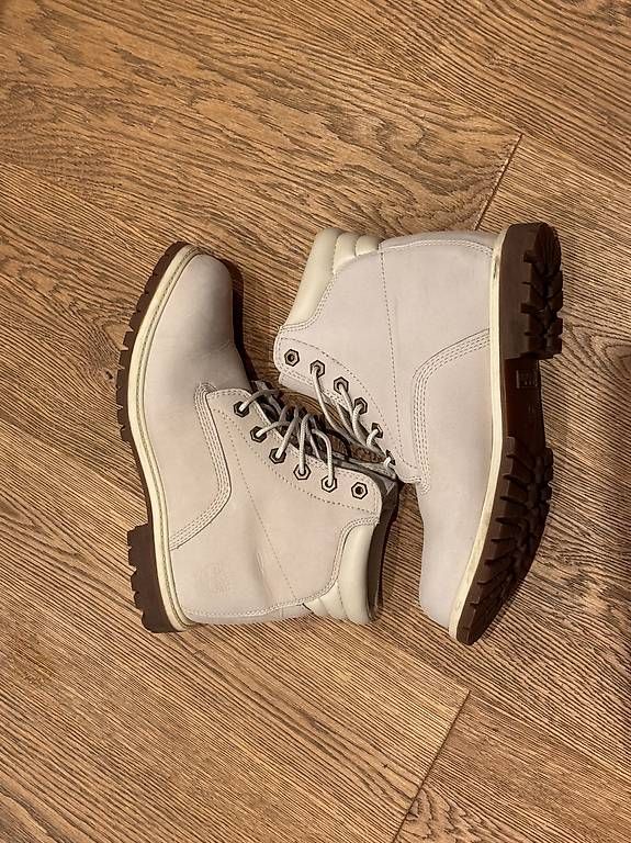 Scarpe da uomo: Timberland Boots waterproof off-white weiss 40 top – Usato da Grub SG venduto da JJ1356 2