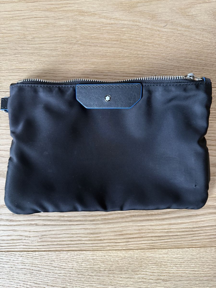 Montblanc Taschen: Montblanc pouch schwarz zip – Gebraucht aus Erlinsbach von homer2478