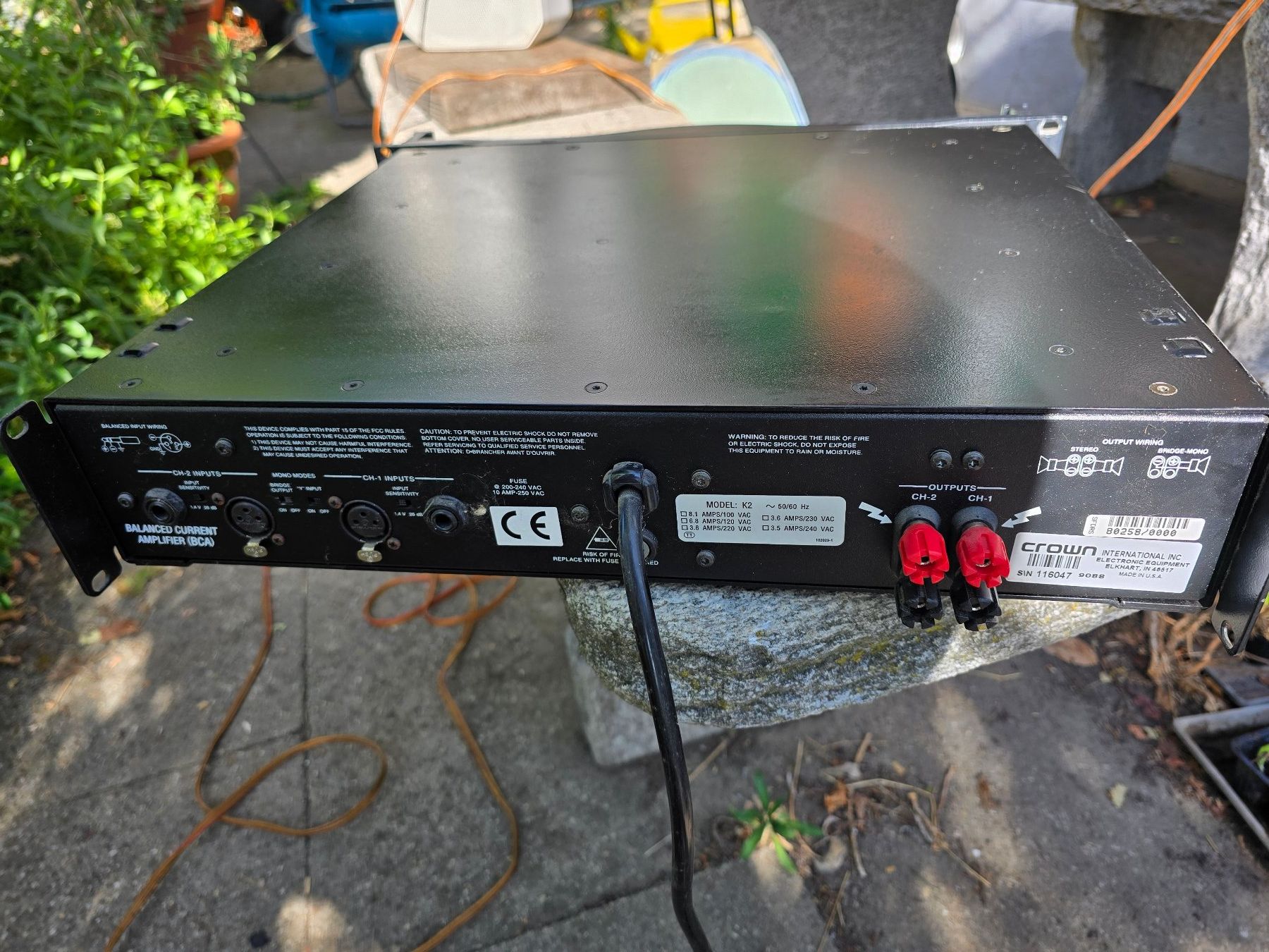 Verstärker: Endstufe Crown K2 – Gebraucht aus Amlikon-Bissegg von blue_racoon 1