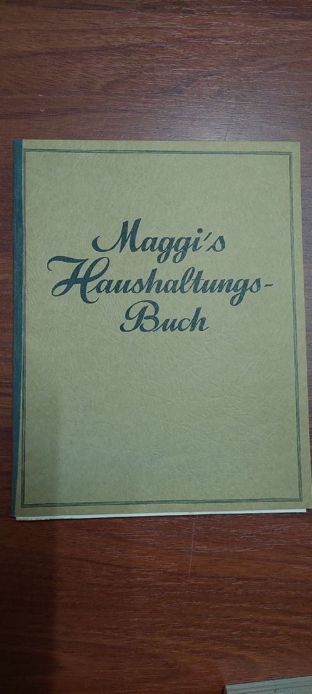 Libri: Maggi Haushatsbuch wunderschön erhalten – Nuovo (secondo la descrizione) da Muri AG venduto da nindo1
