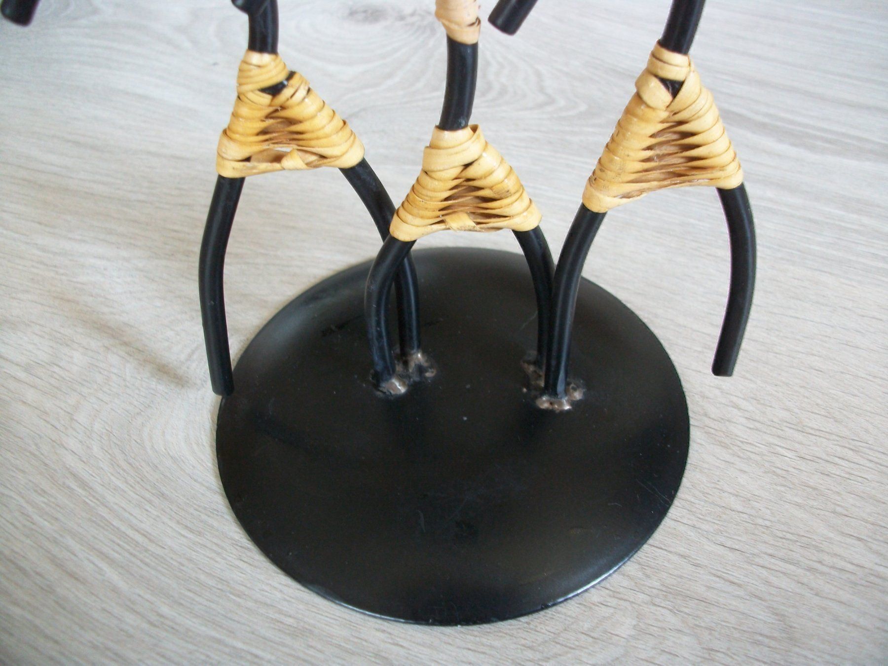 Portacandele: 60er Bror Bonfils String Kerzenständer 50er Mod. Mid Century – Usato da Erschwil venduto da Karabella 6