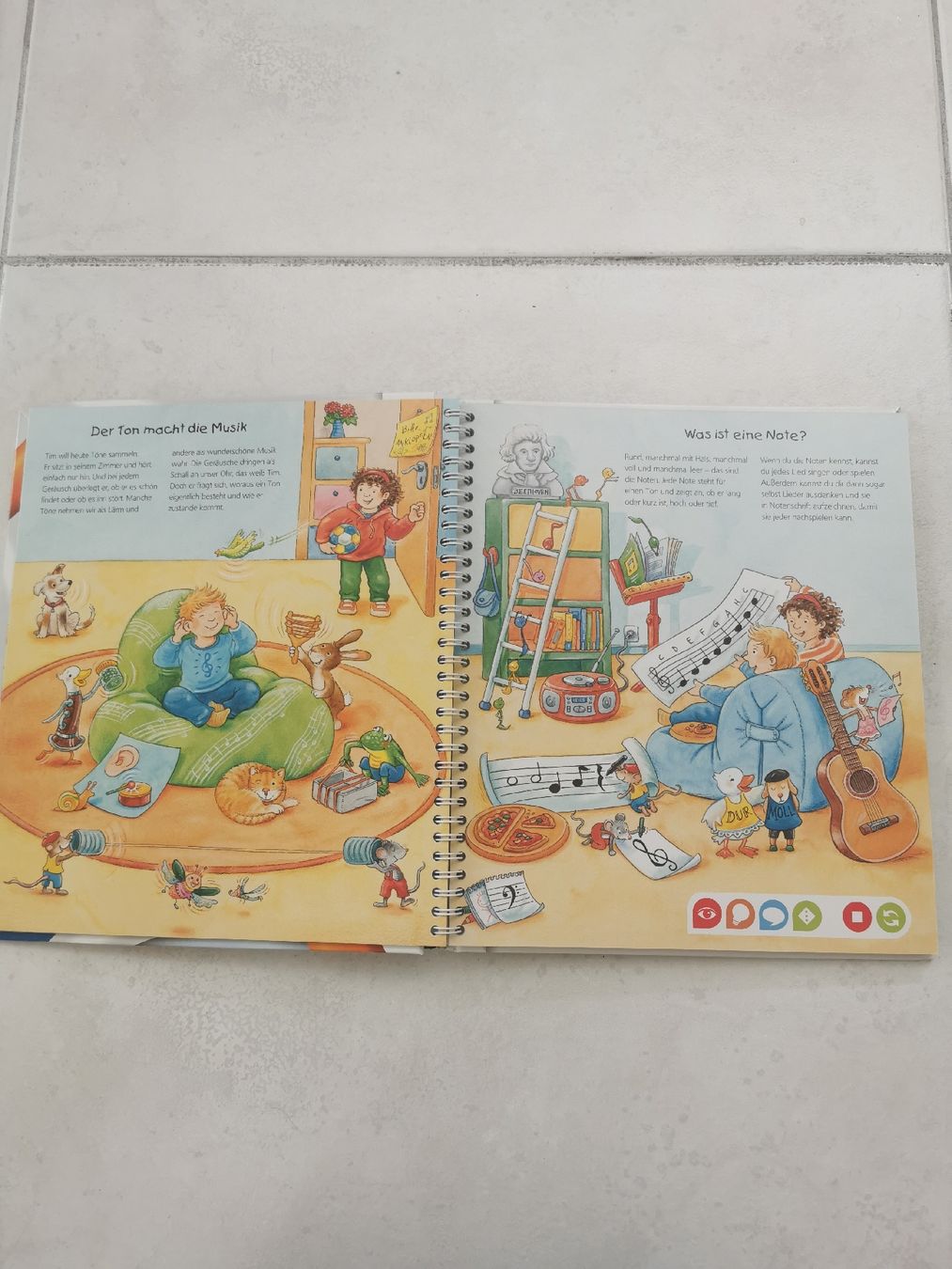 Libri: Tiptoi Buch - Die Welt der Musik – Usato da Brunnen venduto da JJaime 1