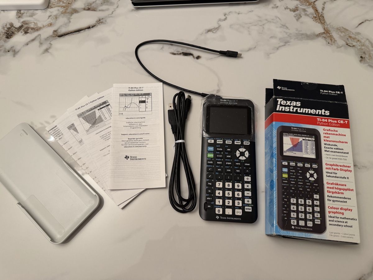 Texas Instruments Calcolatrici tascabili: Neuer Grafikrechner TI-84 Plus CE-T Python Edition – Nuovo e nell'imballaggio originale da Bettlach venduto da Tradenet100