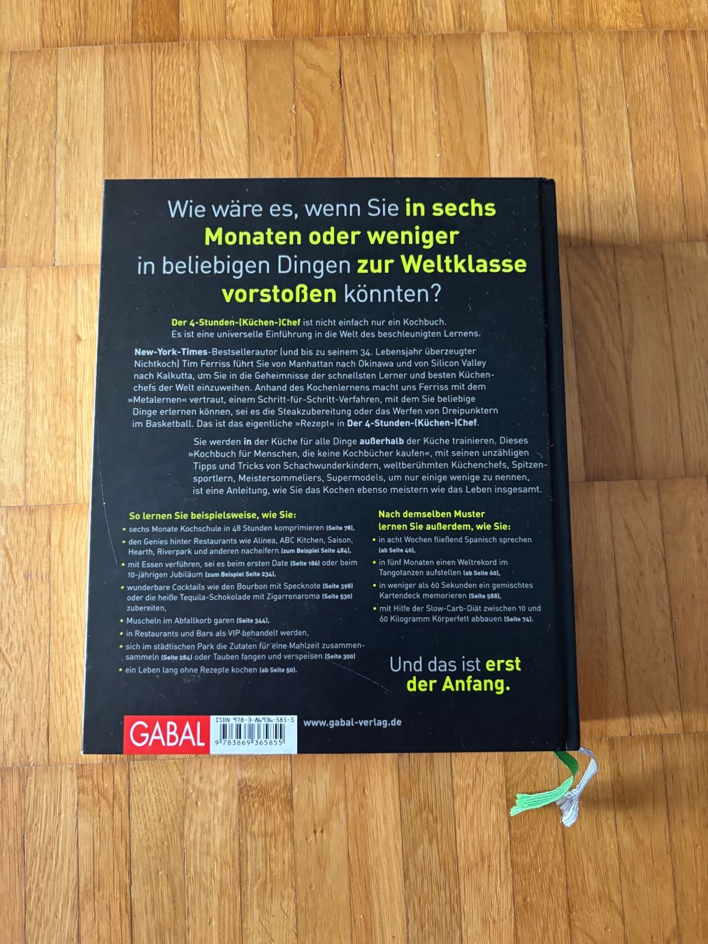 Libri: Timothy Ferriss Der 4-Stunden-Küchenchef Buch – Usato da Winterthur venduto da cloudsushi 1
