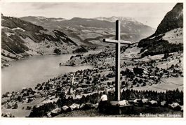 Bergkreuz mit Lungern 1955