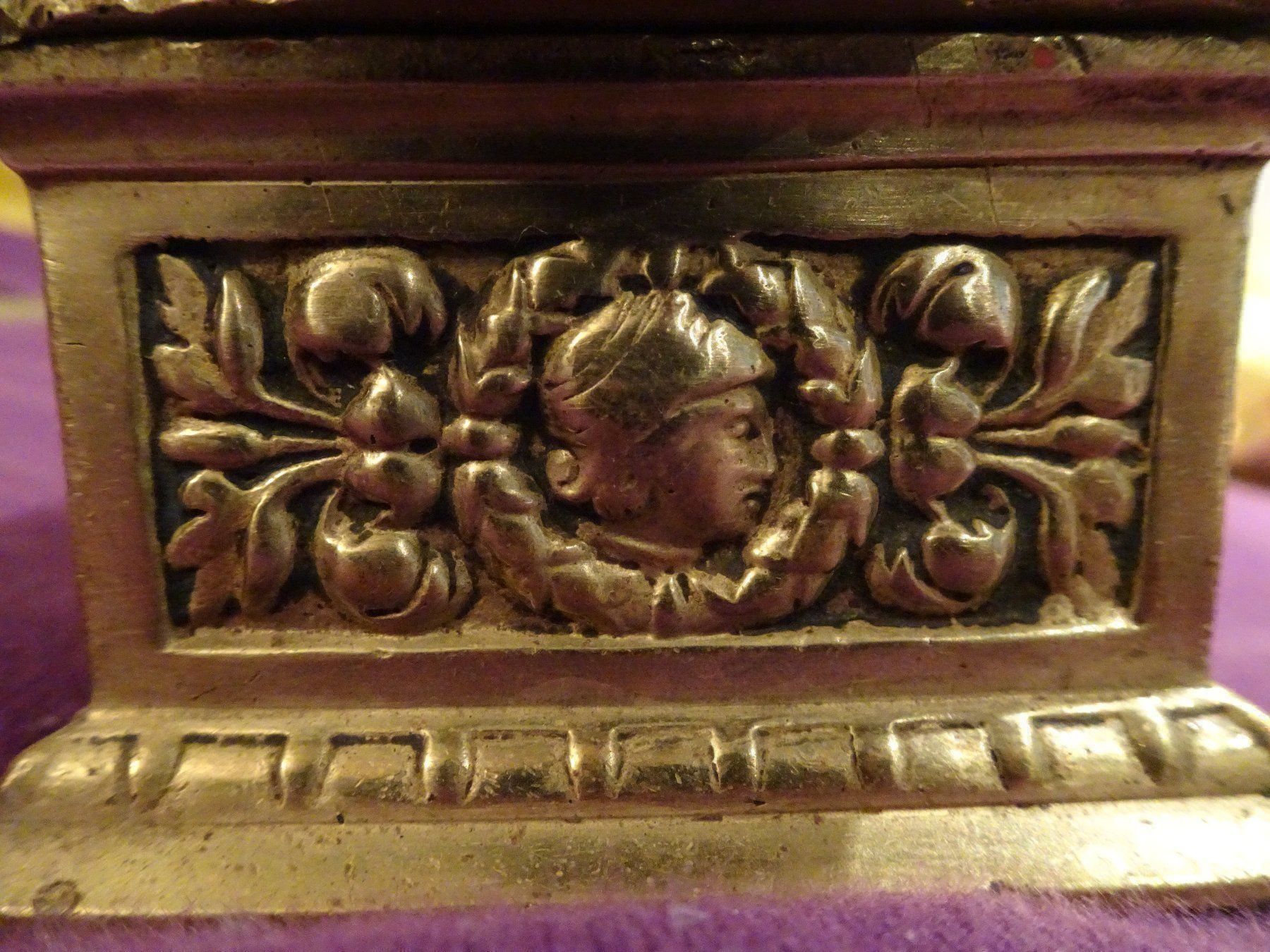 Accendini: antike Messing-Zündholzschatulle um 1880 – Usato da Vitznau venduto da Mina60 8